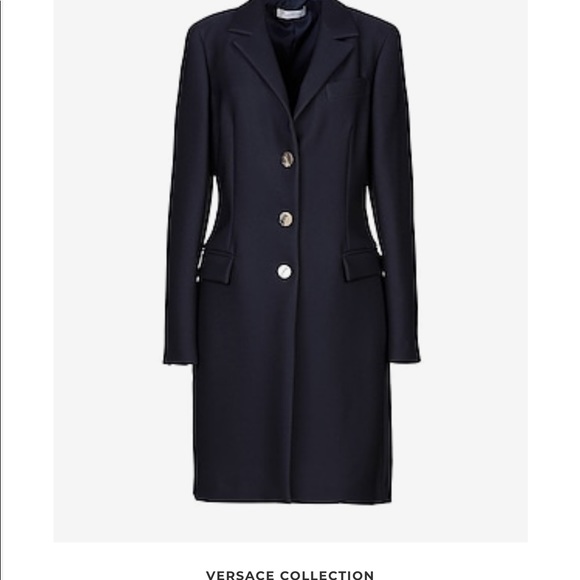 Woman's Versace Collection Cappotto Coat - Picture 1 of 1